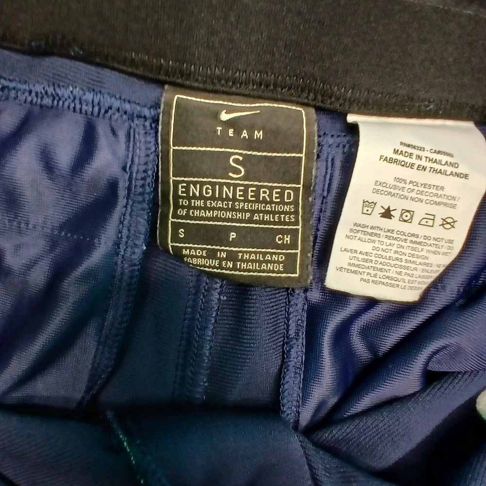 Nike Team Engineered Baseball‎ Pants Navy Blue Small Mens Youth X208